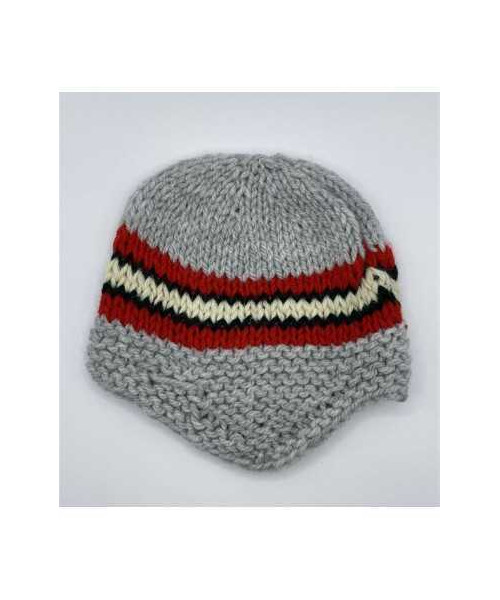 Caciula copii tricotata cu urechiuse marime 4 5 ani