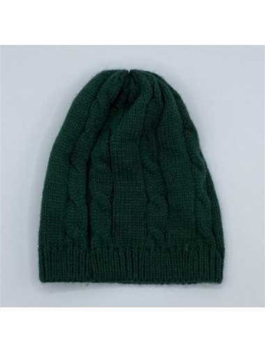 Caciula bebelusi tricotata verde marime 6 10 luni