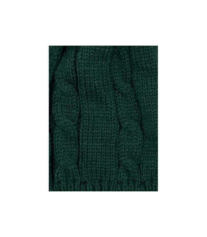 Caciula bebelusi tricotata verde marime 6 10 luni