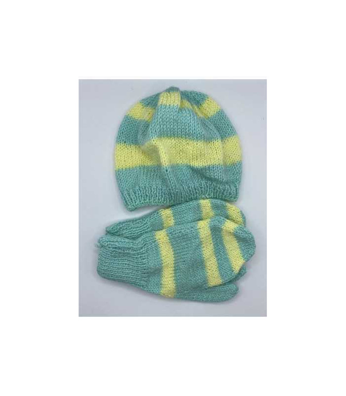 Set caciula si manusi pentru copii marime 4 5 ani