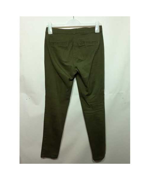 Pantaloni lungi dama culoare kaki Koton marime 34