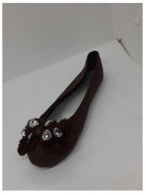 Balerini dama accesorizati cu fundita si inimioare Eponge marime 36 2