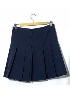 Fusta fetite din stofa cu nasturi marimea 13 14 ani