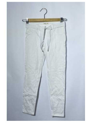 Pantaloni fetite albi cu cordon OVS marimea 8 9 ani