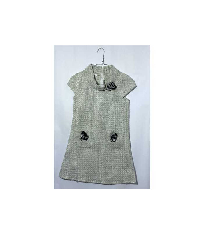 Rochita fetite cu buzunare si maneca scurta Lukids marimea 9 10 ani