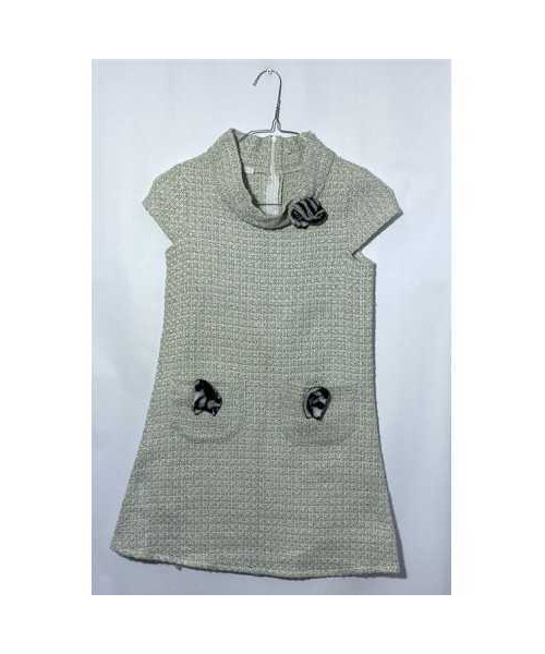 Rochita fetite cu buzunare si maneca scurta Lukids marimea 9 10 ani