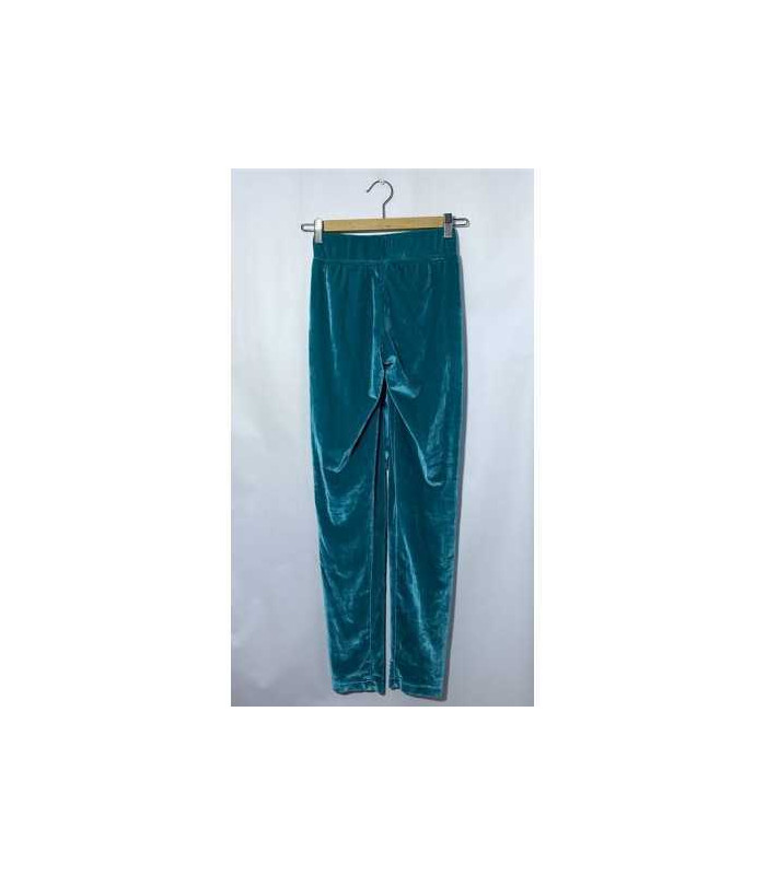 Pantaloni de trening turcuaz pentru fete K&D marimea 10 11 ani