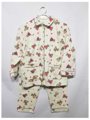 Pijama pentru copii imprimeu cu ursuleti Glotex