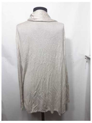 Cardigan dama culoare crem Tex marime XL 2