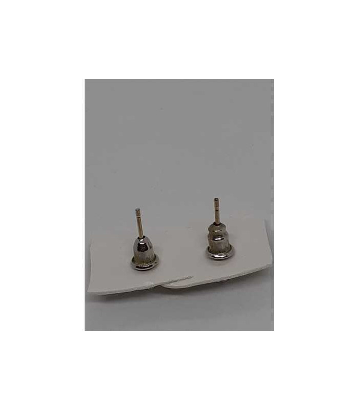 Cercei cu surub culoare auriu model rotund