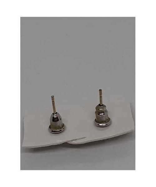 Cercei cu surub culoare auriu model rotund