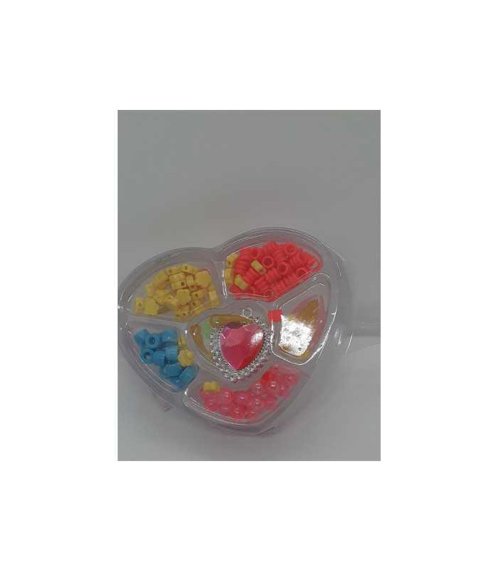 Set cu margelute si medalion pentru realizare bijuterii copii