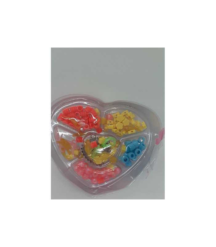 Set cu margelute si medalion pentru realizare bijuterii copii