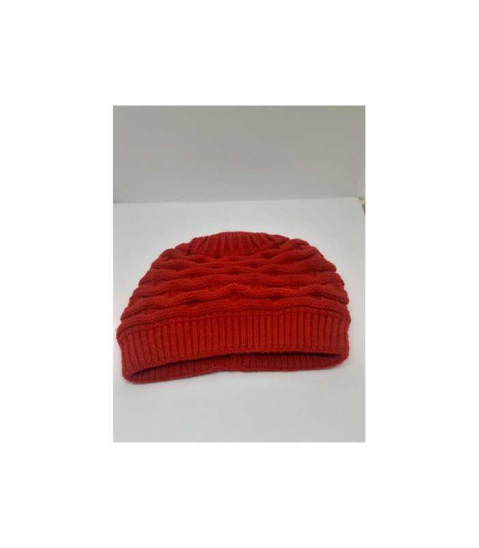 Caciula tricotata cu fundita pentru fetite