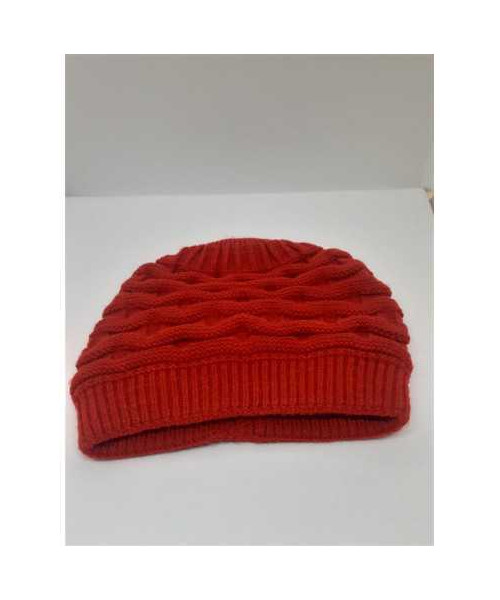 Caciula tricotata cu fundita pentru fetite