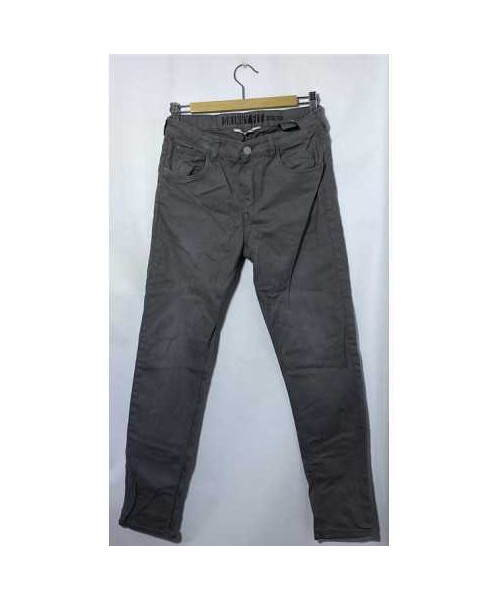 Blugi fetite gri cu buzunare H&M marimea 13 14 ani