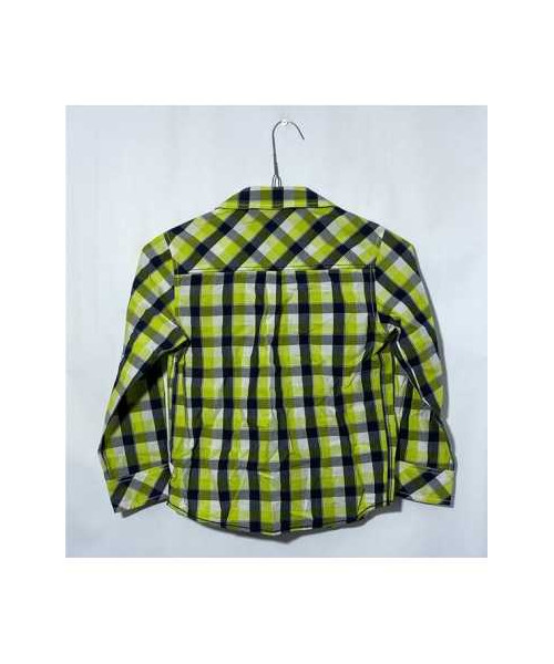 Camasa baietei in carouri cu maneca lunga C&A marimea 5 6 ani