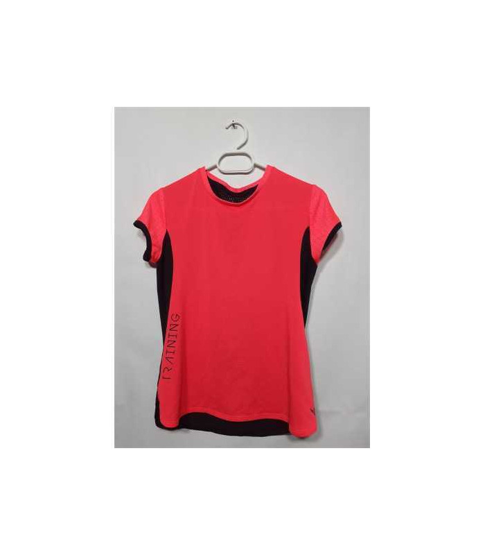 Tricou sport pentru copii culoare roz si negru