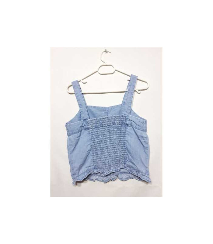 Top cu nasturi decorativi pentru fetite Zara Kids