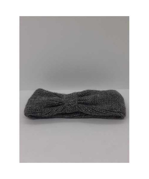 Bentita dama tricotata culoare gri