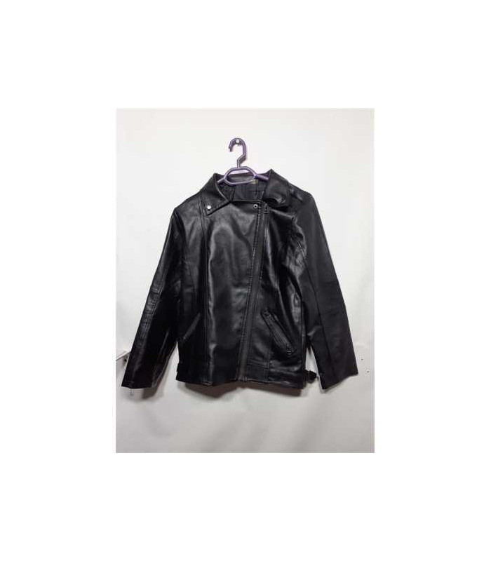 Geaca pentru fete cu aspect de piele