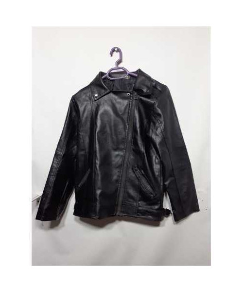 Geaca pentru fete cu aspect de piele