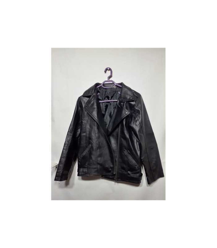 Geaca pentru fete cu aspect de piele