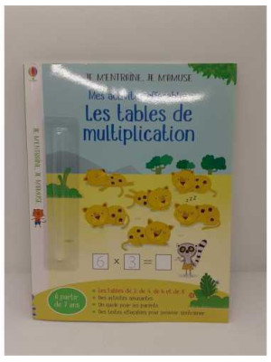 Carte in limba franceza les tables de multiplication