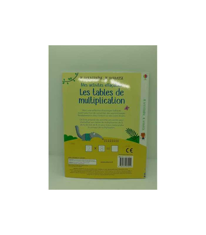 Carte in limba franceza les tables de multiplication