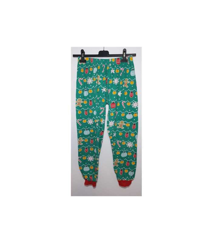 Pantaloni de pijama cu imprimeu de Craciun