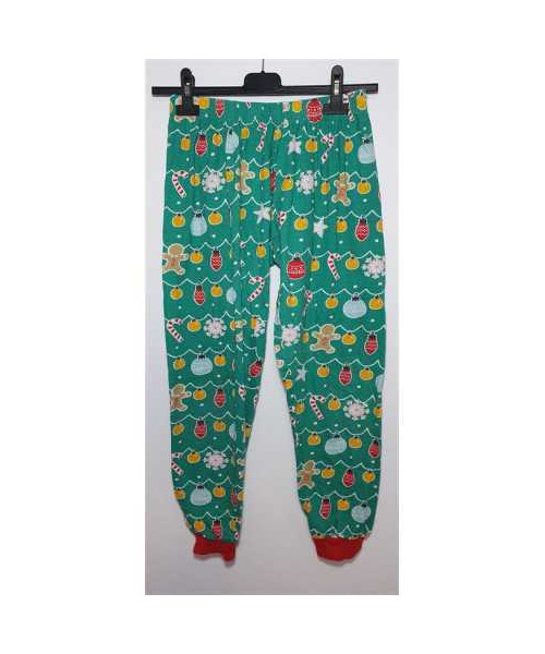 Pantaloni de pijama cu imprimeu de Craciun