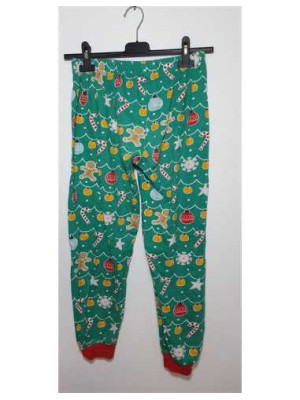 Pantaloni de pijama cu imprimeu de Craciun 2