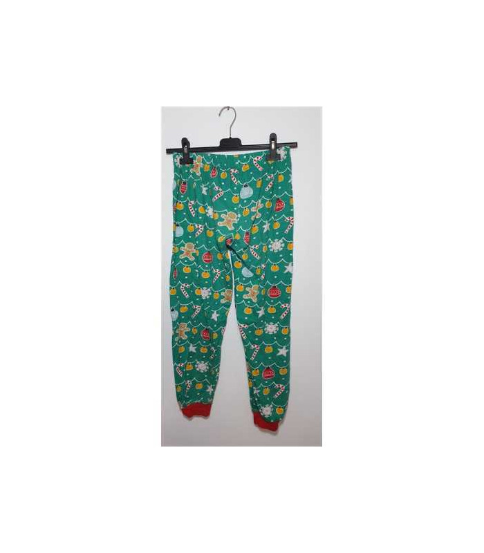 Pantaloni de pijama cu imprimeu de Craciun