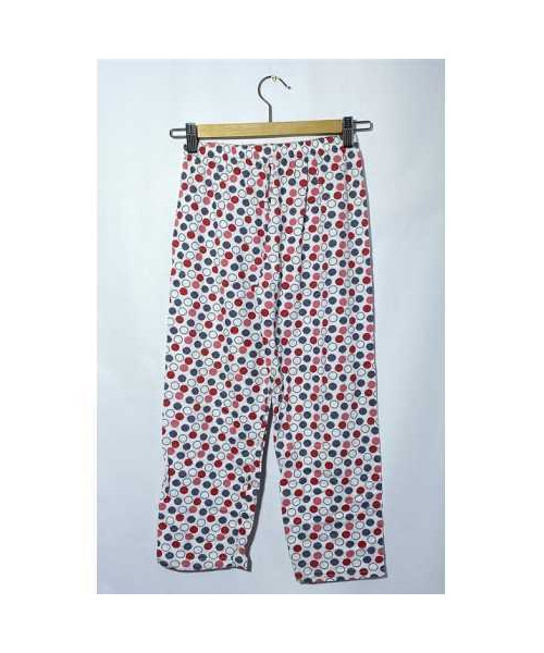 Pantaloni de pijama copii cu buline marimea 9 10 ani