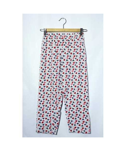 Pantaloni de pijama copii cu buline marimea 9 10 ani