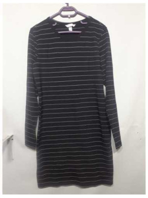 Rochita dama cu dungi H&M Basics marime M