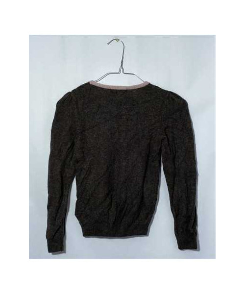 Puloveras fetite cu maneca lunga si fundita H&M