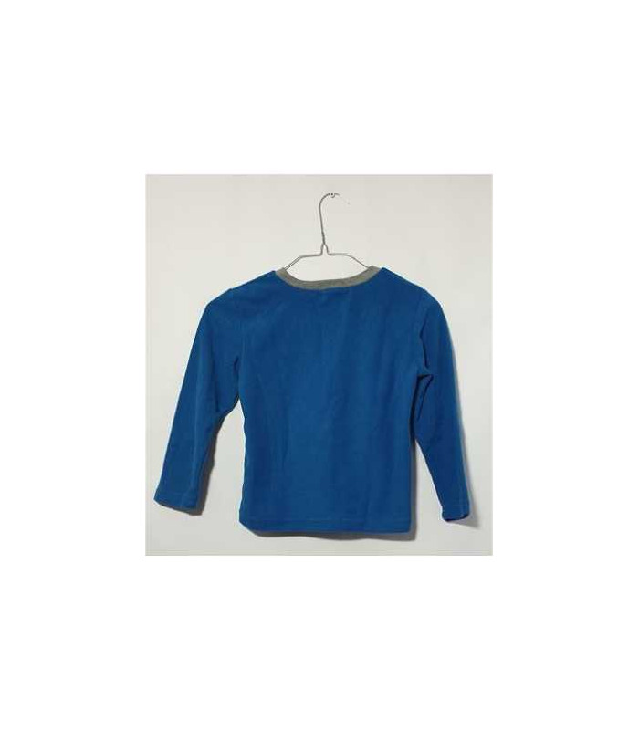 Bluzita de pijama baietei cu imprimeu de snowboard InExtenso