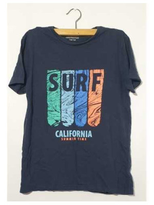 Tricou baieti albastru Destination