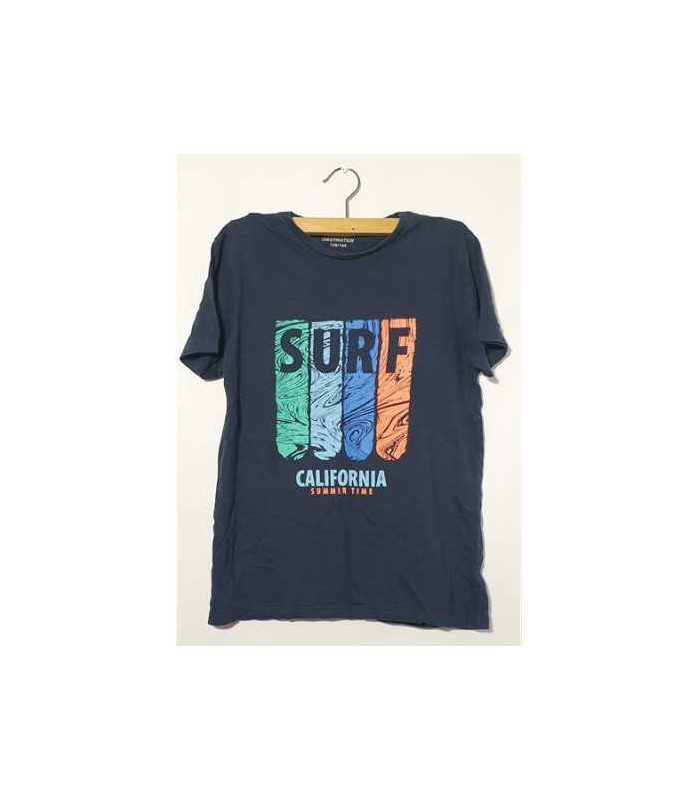 Tricou baieti albastru Destination