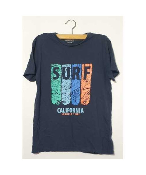 Tricou baieti albastru Destination