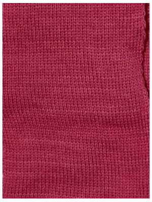 Fular fetite roz tricotat cu franjuri 2