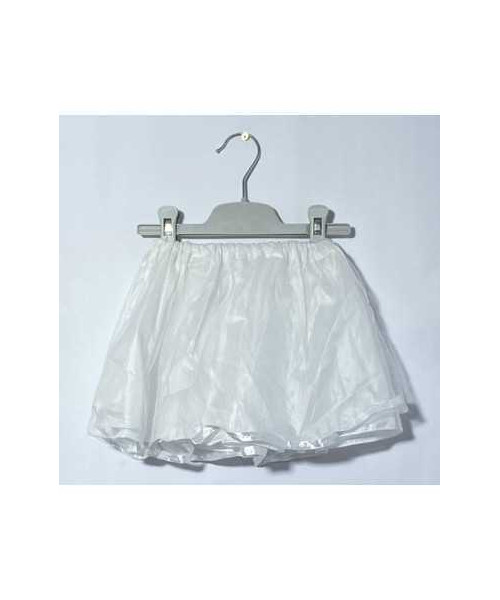 Fustita fetite alba cu panglica la tiv