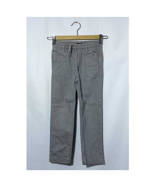 Pantaloni baietei gri cu buzunare si snur InExtenso