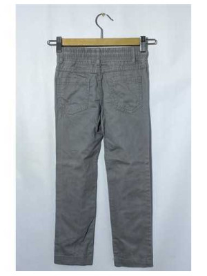 Pantaloni baietei gri cu buzunare si snur InExtenso 2