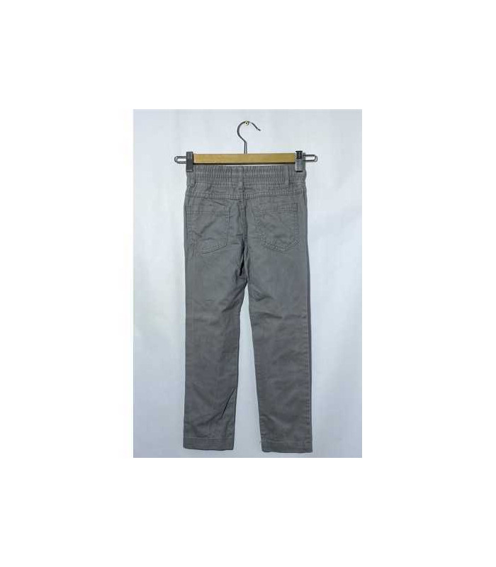 Pantaloni baietei gri cu buzunare si snur InExtenso