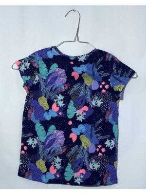 Tricou fetite cu imprimeu cu plante Little Kids 2