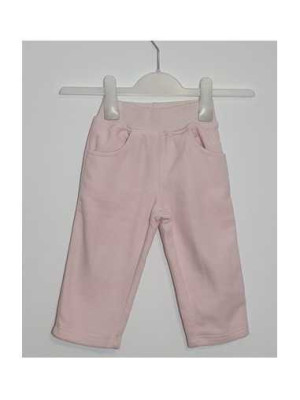 Pantaloni fetite cu buzunare tip polar Tex Baby