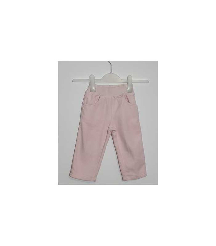 Pantaloni fetite cu buzunare tip polar Tex Baby