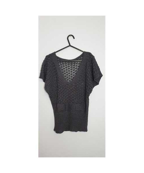 Vesta dama tricotata culoare gri Kir-Han